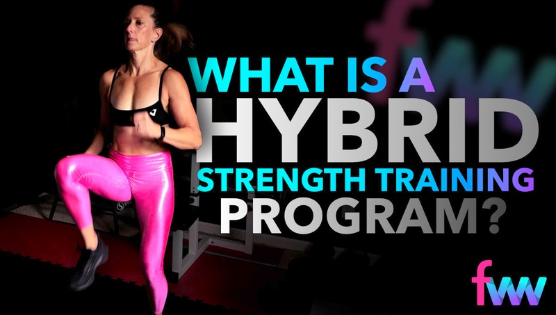 Kindal doing high knees to get her heart rate up as if sprinting to then go into strength training.