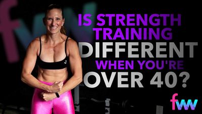 Kindal with her arms crossed looking tough flexing her muscles and being a badass in her 40s.