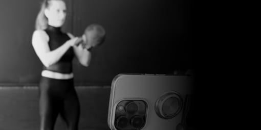 Kindal working out while being filmed